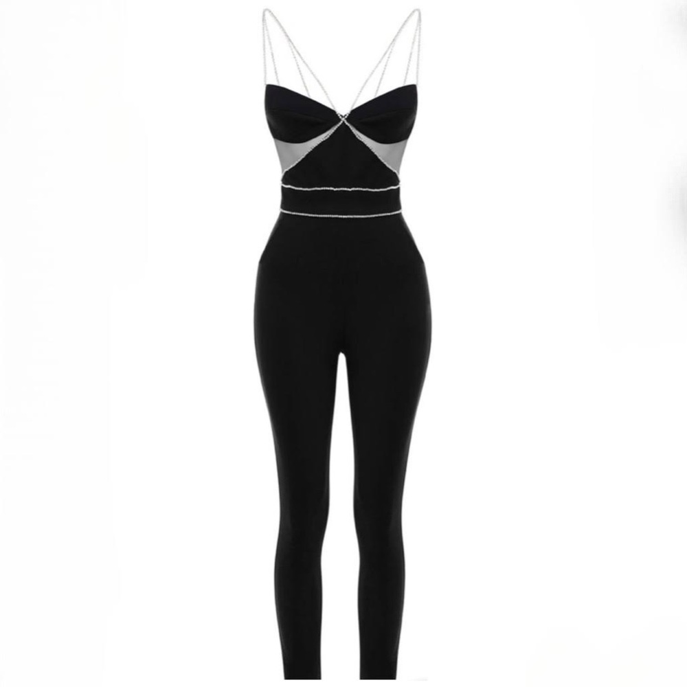HEIRESS BEVERLY HILLS Diamante Jumpsuit